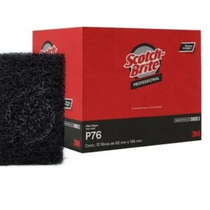 3M Fibra Negra P-76 / Caja con 12 Piezas